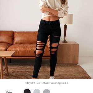 American Eagle Ripped Jeans